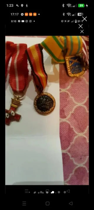 Pasador militar año 36/39