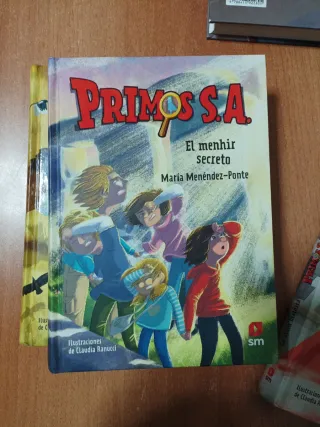 Primos S.A lote de 4 libros