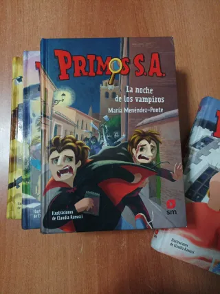 Primos S.A lote de 4 libros