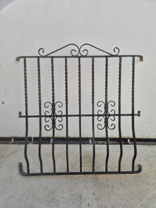 Reja de hierro forjado