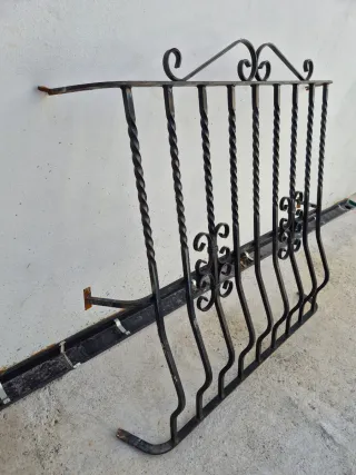 Reja de hierro forjado