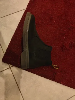 Stivaletti Dr. Martens Chelsea Pelle Nabucco Neri