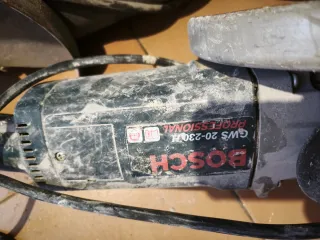 Radial Bosch GWS 20-230/GWS 22-180 averiadas.