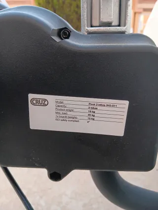 Portabicis Cruz Pivot 3 Bicicletas