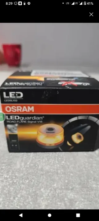 Baliza V16 Homologada OSRAM LEDguardian