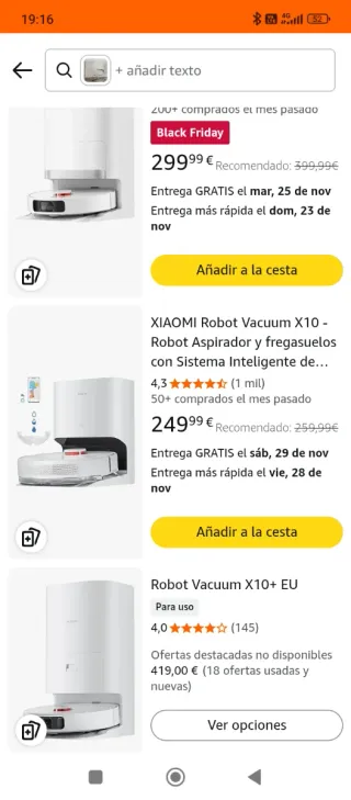 Robot Aspirador Xiaomi X10