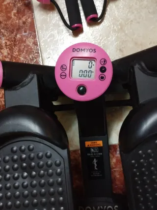 Stepper Domyos con Cuerdas Rosas