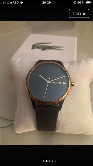 Reloj Lacoste Mujer  azul marino
