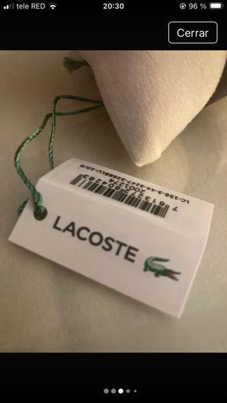 Reloj Lacoste Mujer  azul marino