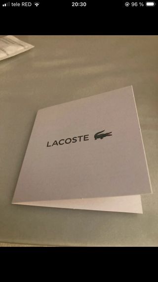Reloj Lacoste Mujer  azul marino