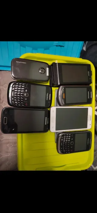 Lote Móviles BlackBerry, Samsung, Sony Ericsson