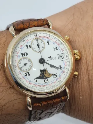 Lotus Valjoux 7765 Cronógrafo