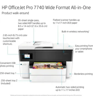 Impresora HP OfficeJet Pro 7740