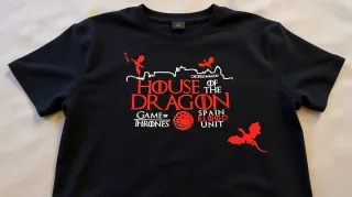 Camisetas manga larga y manga corta Casa Targaryen