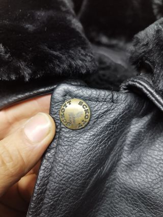 Chaqueta de cuero estilo piloto Vera Pelle