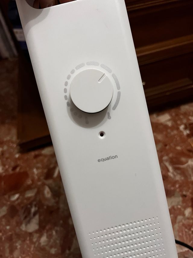 Radiador eléctrico calefacción blanco