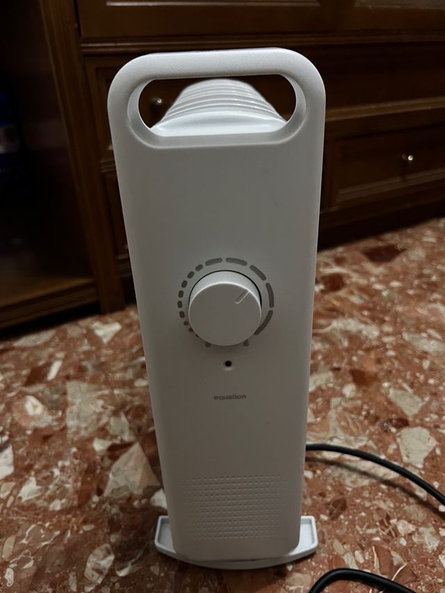 Radiador eléctrico calefacción blanco