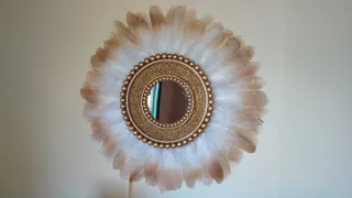 Espejo Decorativo Hecho a Mano