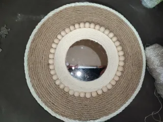 Espejo Decorativo Hecho a Mano