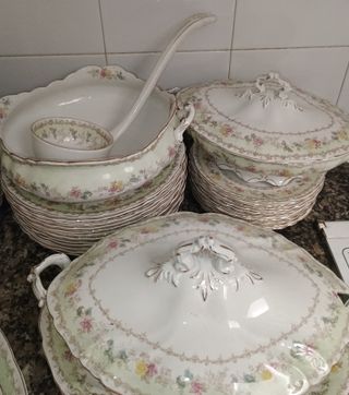 Antigua vajilla inglesa Primavesi & Sons