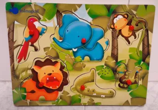 Puzzle animales selva ItsImagical