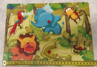 Puzzle animales selva ItsImagical