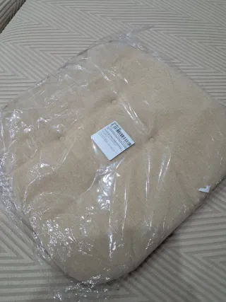Cojín para silla beige