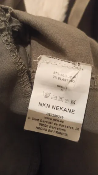 Parka NEKANE, verde militar mujer