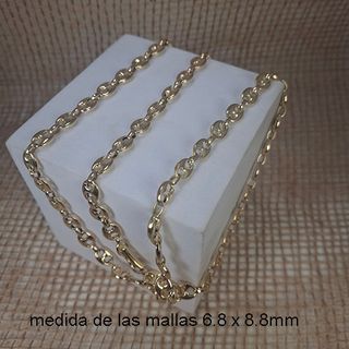 Collar Oro 18kt Calabrote (Cubano)