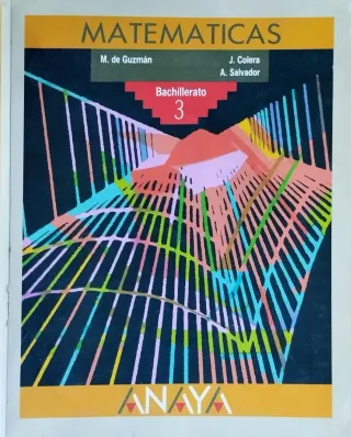 MATEMÁTICAS 3º BUP EDITORIAL ANAYA