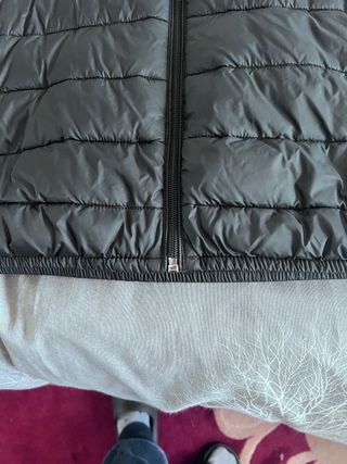 Abrigo Zara Negro con Capucha