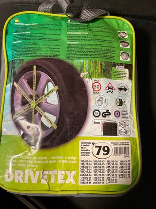 cadena textil de nieve