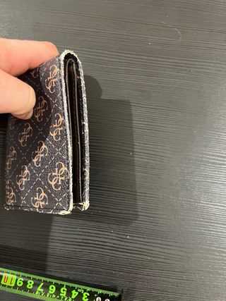 Portafoglio Guess Monogramma Beige/Marrone