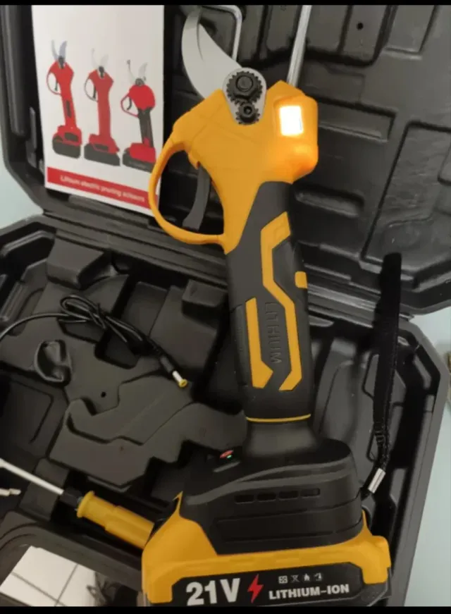 Forbici elettriche senza fili con batteria ricaricabile