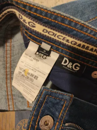 Jeans Dolce & Gabbana vita bassa donna