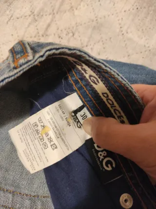 Jeans Dolce & Gabbana vita bassa donna