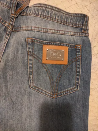 Jeans Dolce & Gabbana vita bassa donna