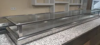 Vitrina Frío Bar Acero Inoxidable