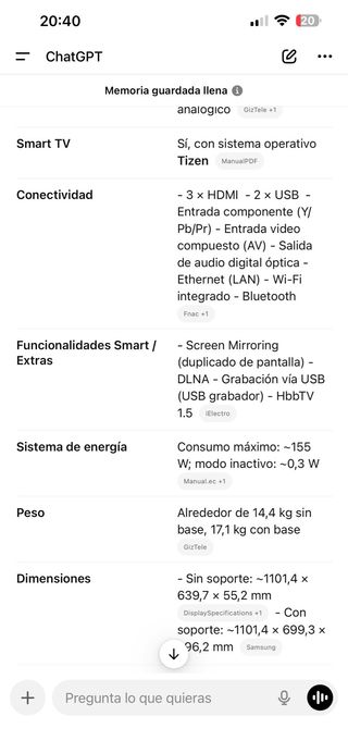 Televisor Samsung 49”