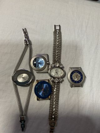 Lote 5 Relojes Cuarzo