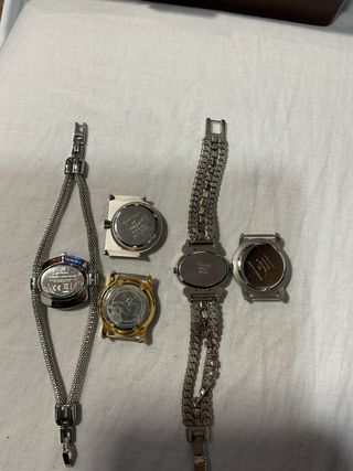 Lote 5 Relojes Cuarzo