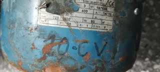 Motor trifásico 10 CV