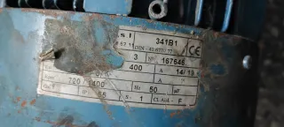 Motor trifásico 10 CV