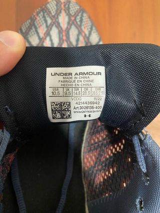 Zapatillas Under Armour Hombre Talla 44.5