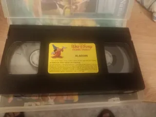 Película VHS Disney Aladdin (Español)