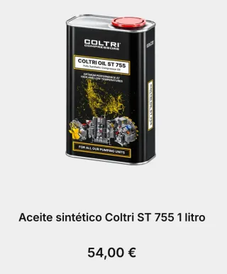 Compresor COLTRI buceo