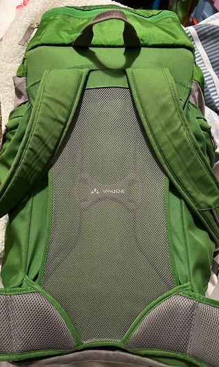 Mochila Vaude Tibesti 28L Verde/Gris