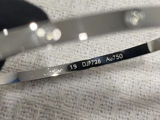 Pulsera Cartier Plata