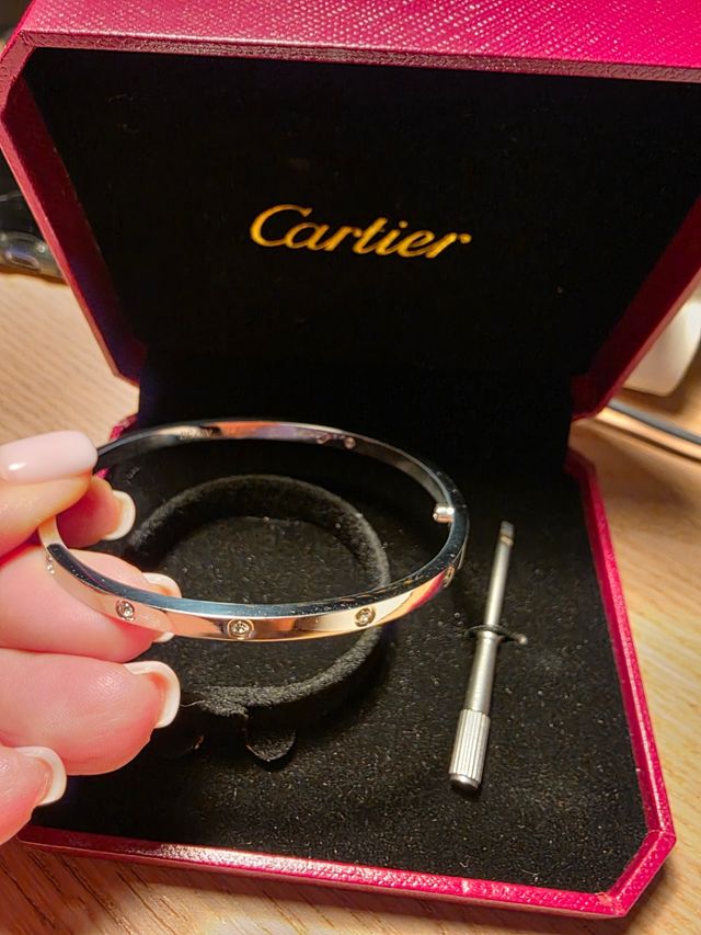 Pulsera Cartier Plata