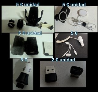 ACCESSORI CELLULARE: SUPPORTO, CARICABATTERIA, ADATTATORI SM